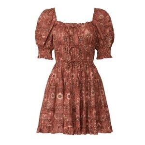 Ulla Johnson Juniper Puff Sleeve Dress size 0